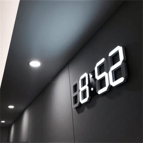 3D LED electronic watch table Modern Digital Alarm Clocks