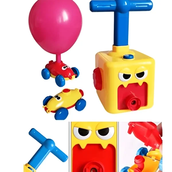 Vehicle Air Pressure Balloon inflator Educational Toy