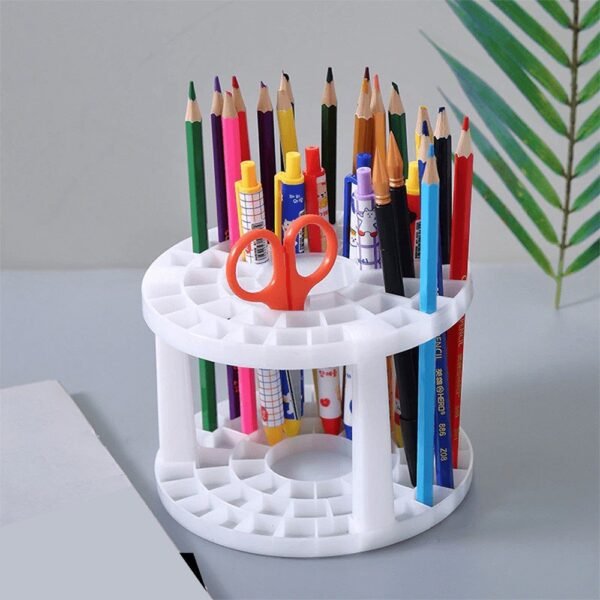 Artist Paint Brush Pens Round Holder