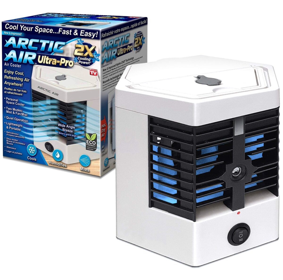 Arctic cooler ultra pro Ultra Portable Home Air Cooler | Portable Personal Air Conditioner, Mini USB 3 in 1 Air Cooler (USB operated) Long Live pakistan