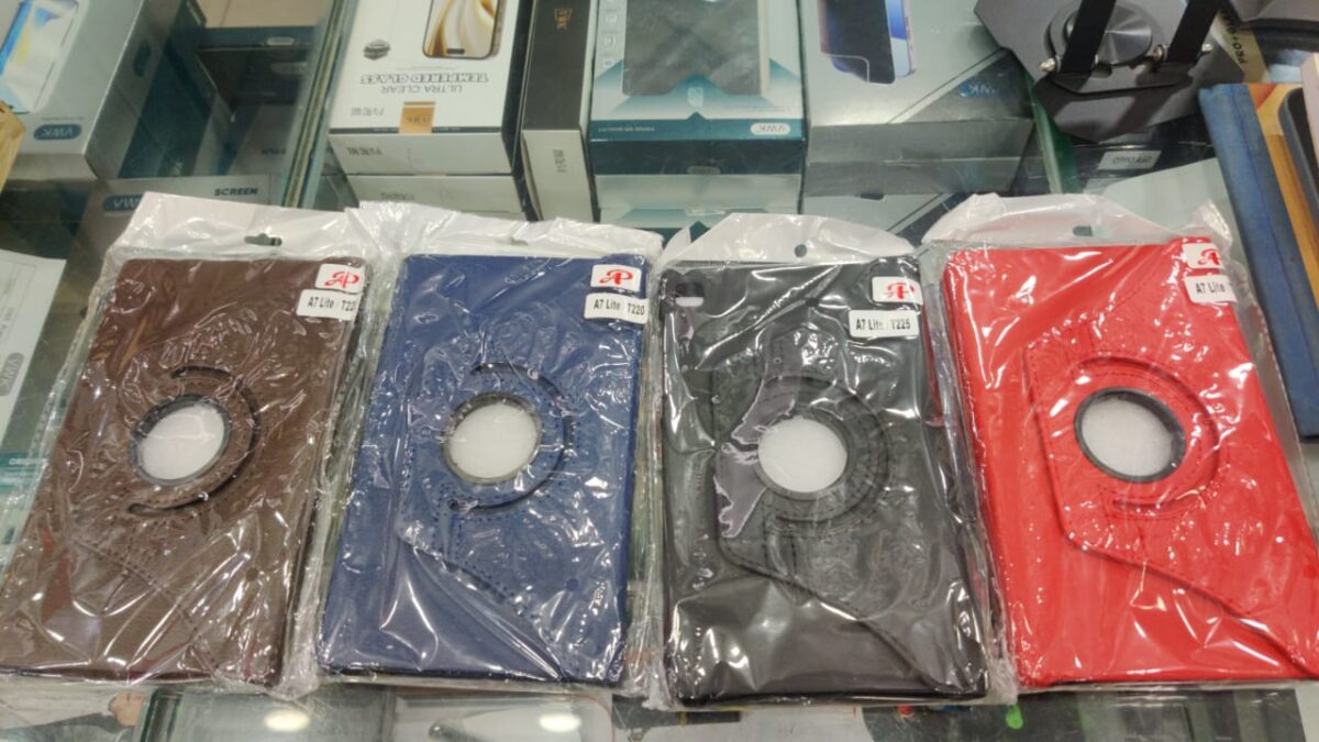 A7 Lite T220 / T225 Samsung 8.7" Tablet Case 360 ° Rotation Book Case Stand case Long Live pakistan