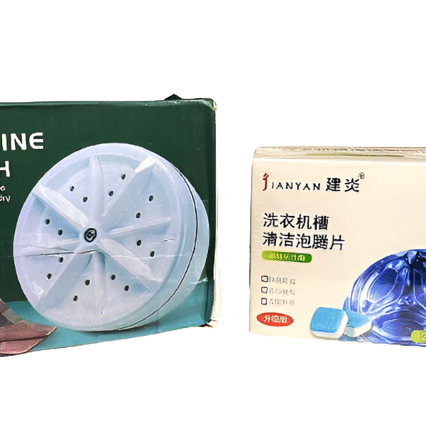 Deal pack of 2 - Mini Washing Machine & Washing Machine Cleaning Tablets