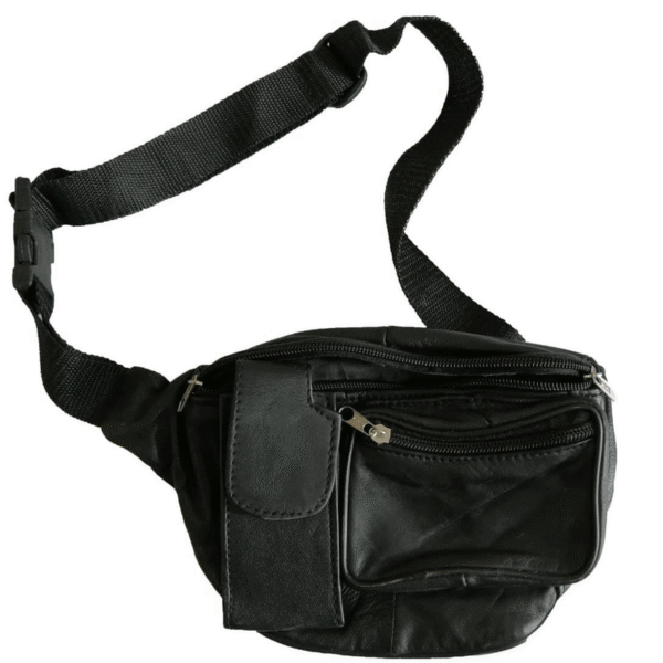 Waist Bag Men Zipper Pockets Travel Bag