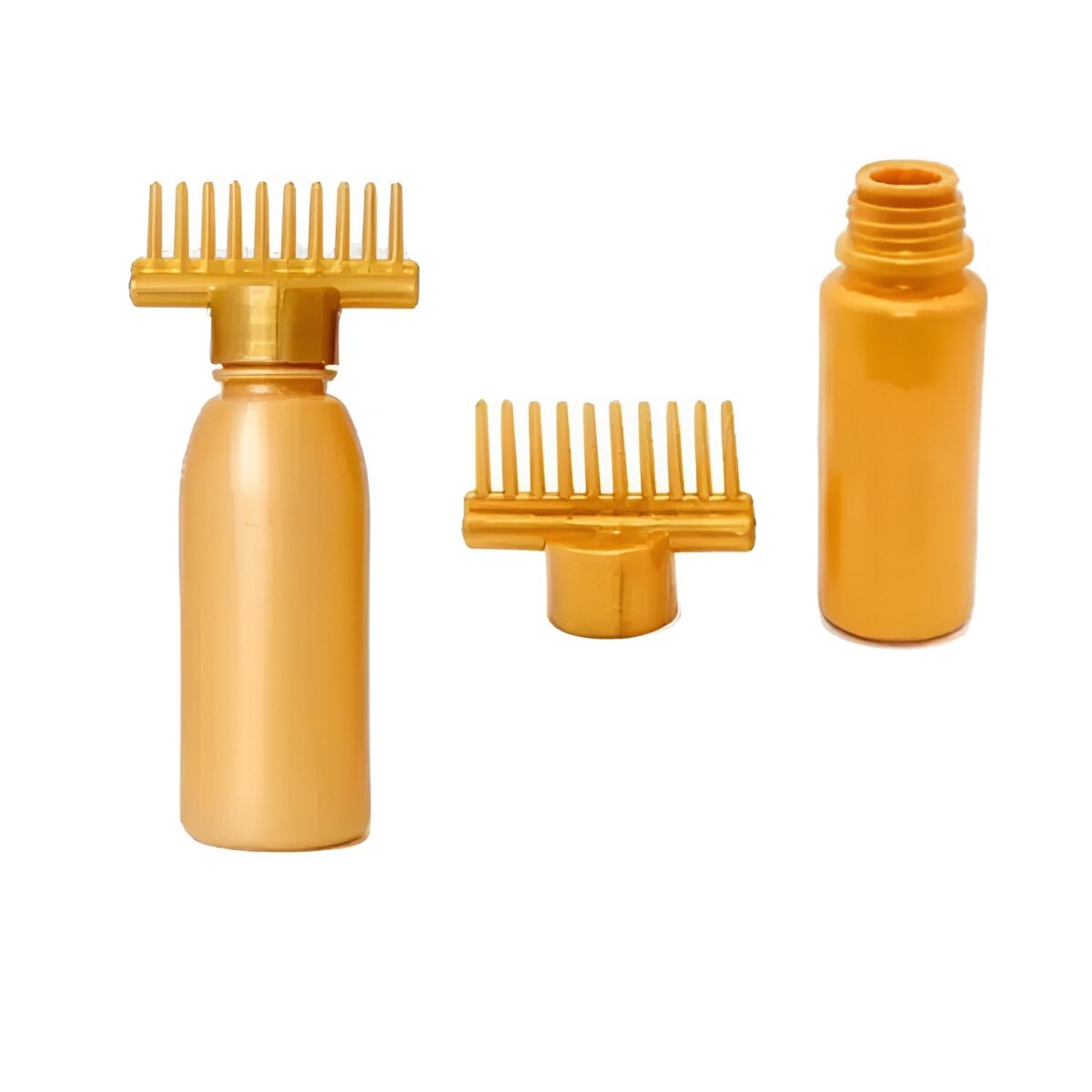 (Pack of 20) Hair dye bottle | Hair Oil Applicator Bottle, Root oiling Comb bottle for Hair Coloring, Shampoo, Oiling, Dye, and Scalp Treatment for home & commercial ( Empty Bottle) Long Live pakistan
