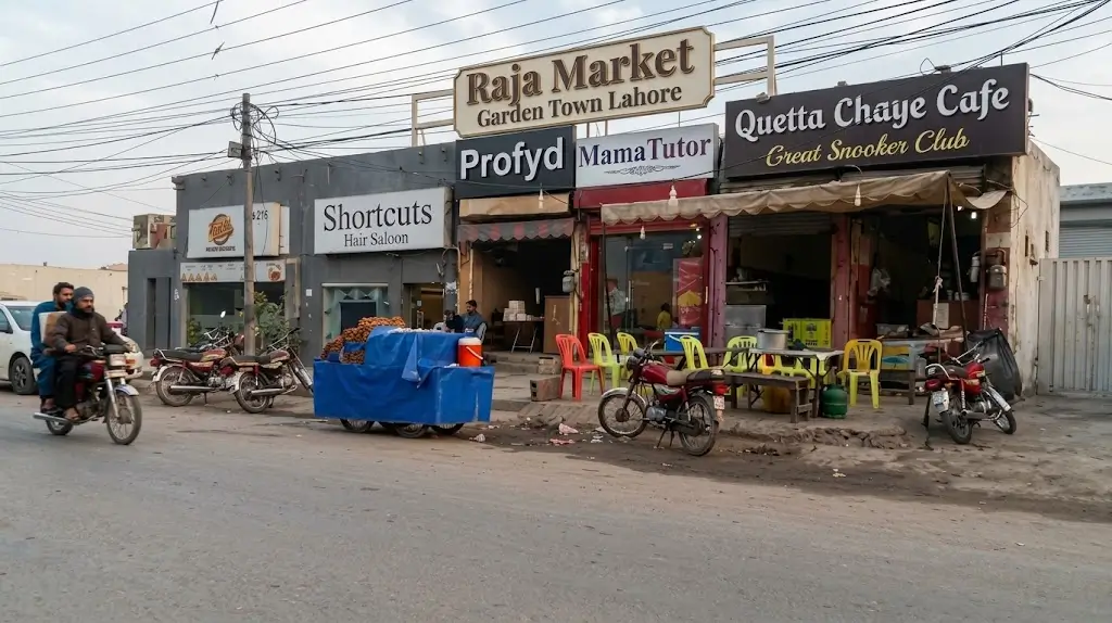 Home 2 Raja Market Garden Town Lahore - Long Live Pakistan